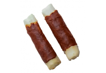 Лакомства для собак Weifang Sansho Food большие палочки из сыромятной кожи с утиным мясом 500 г