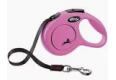 Повідець-рулетка Flexi зі стрічкою «New Classic» М 5 м / 25 кг (рожева)