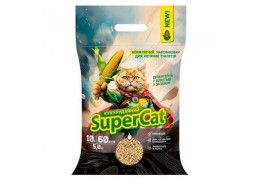 Наполнитель для туалета Collar SuperCat кукурузный, 5 кг (10 л)