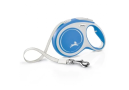 Повідець-рулетка Flexi New Comfort L стрічка 8m/50кг синій