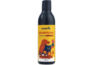 Шампунь Smartis для щенков и котят всех пород с лесными ягодами 220 мл