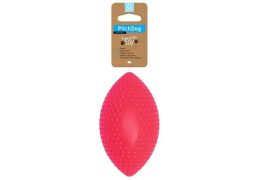 Игровой мяч для апортировки PitchDog, 9 см, розовый