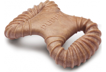 Набір з 2 міцних іграшок Benebone Puppy Pack для гризіння зі смаком бекону для цуценят вагою до 7 кг