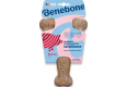 Іграшка Benebone Puppy Wishbone Bacon для гризіння Важіль зі смаком бекону розмір MEDIUM для цуценят вагою до 27 кг
