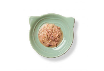 Влажный полнорационный корм для кошек Natural Kitty Meat Lover tuna and chiken in gravy с диким тунцем и куриц