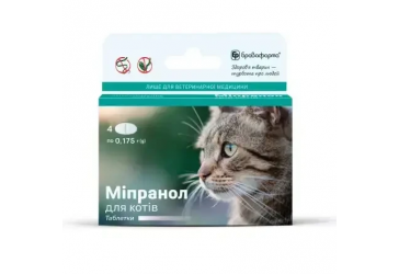 Мипранол для кошек 0,175 г*4/ 90