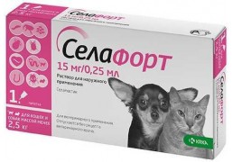 Селафорт для котов и собак весом до 2.5 кг