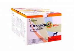 Сималджекс 80 мг (Cimalgex) противовоспалительный препарат для собак - Vetoquinol, 16 таблеток