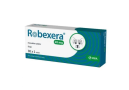 Робексера KRKA (Robexera) для собак 20 мг., 30 табл.