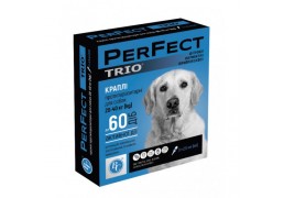 Капли противопаразитарные PerFect TRIO для собак 20-40кг 3 пипетки по 2.5 мл