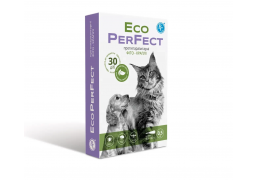 Противопаразитарные фито-капли Eco PerFect от блох, клещей и комаров для кошек и собак на вес 0,5-3кг (4 шт)