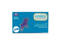 Протизапальні та болезаспокійливі таблетки Онсіор 10мг для собак вагою від 5 до 10кг 6 табл, 1 блістер (без к