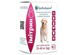 Имитрин капли на холку от блох и клещей для собак 25-40 кг