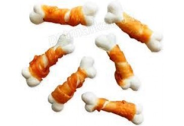 Лакомство Кронтес кальциевые косточки с курицей, для собак 250 г 0.5